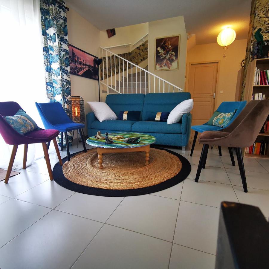 Cool Mediterranean Life 8 People Jacuzzi Barbecue Gametrampoline 2 Parking Villa Béziers Kültér fotó